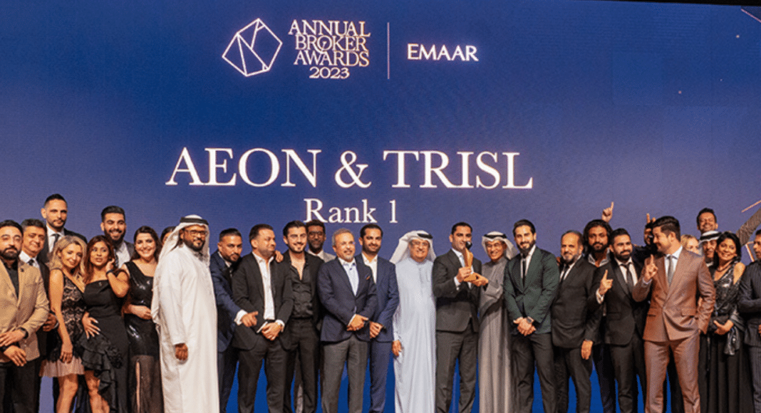 Aeon & Trisl Scores Back-to-Back Victories at Emaar & Aldar Awards