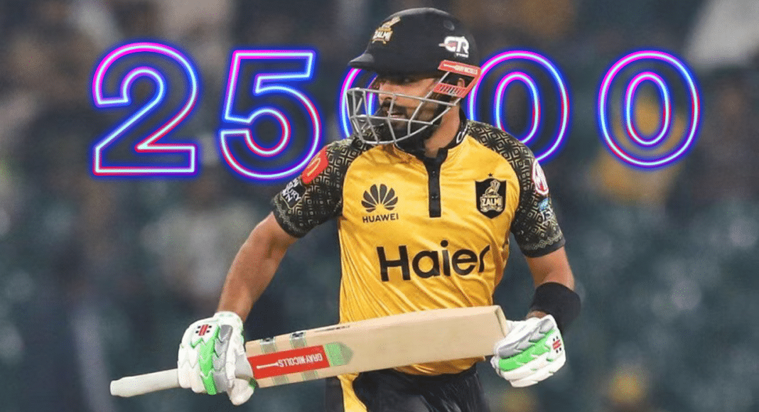 Babar Azam Reaches Milestone of 25,000 Runs Across All Formats