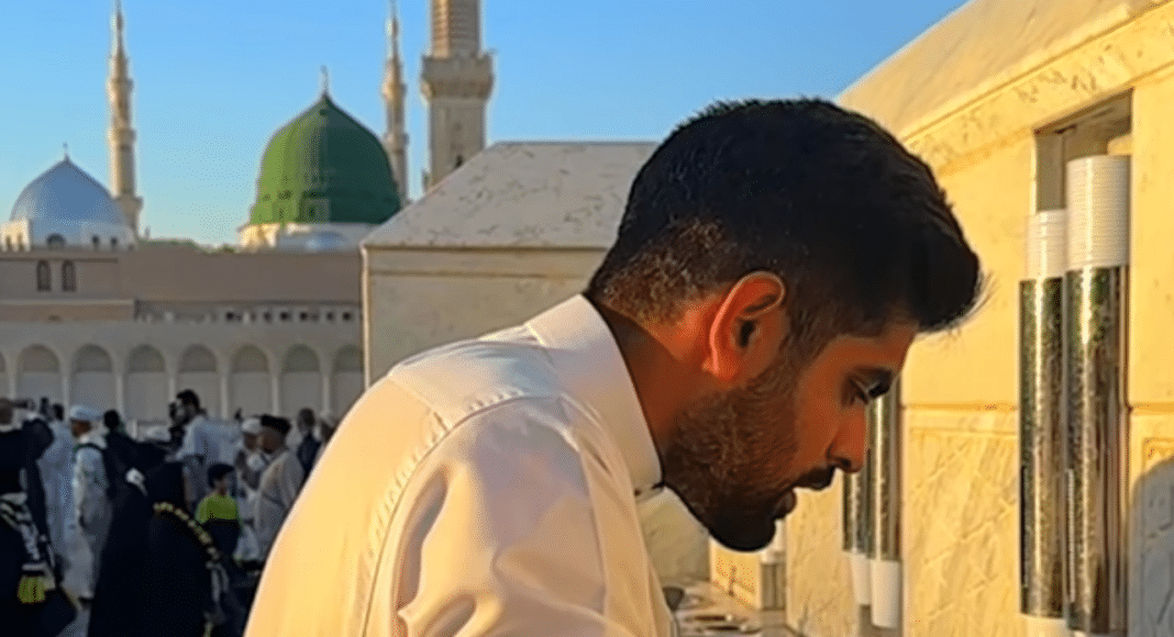 Babar Azam Visits Madina to Perform Umrah