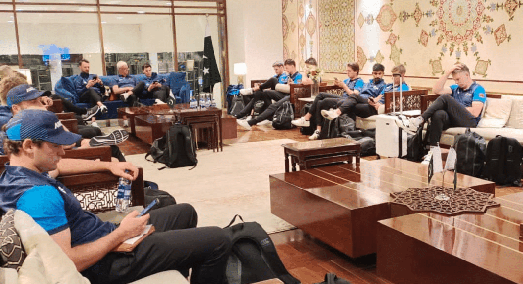 New Zealand Cricket Team Arrives in Pakistan for T20 Series