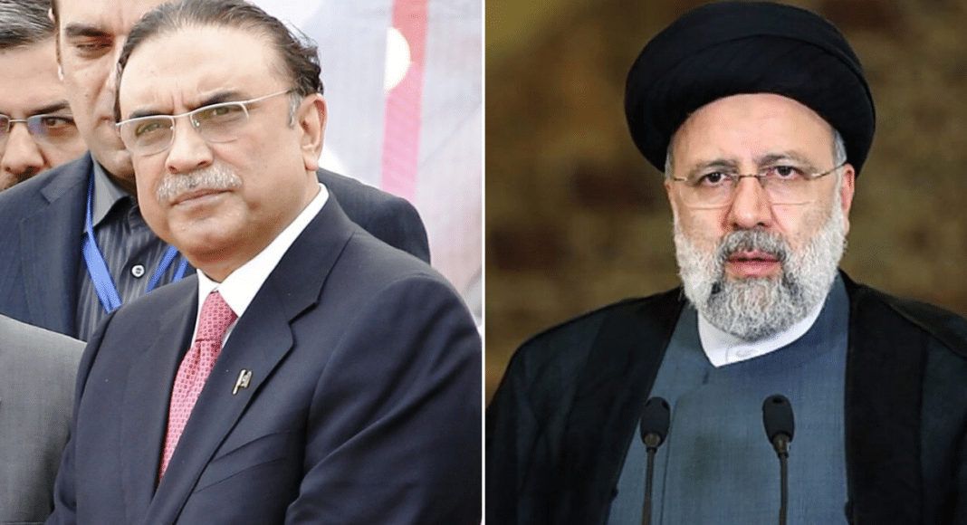 Zardari Talks Security and Cooperation with Iran's Raisi