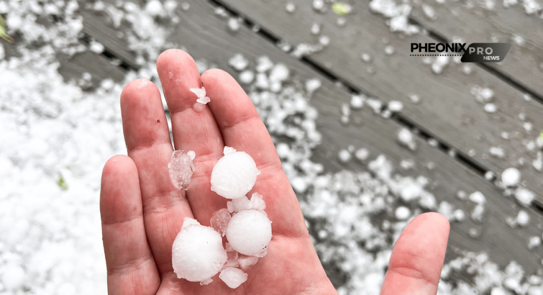 Heavy Hail Storm in Rawalpindi on 10 May 2024